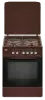 Фото Плита комбинированная 60х60 YUTA GS-66MF4-ELF04 Brown