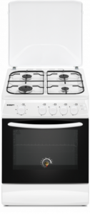 Фото Плита газовая 60х60 KRAFT KF-FSK6403AGW бел