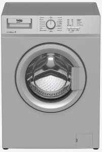 Фото Стиральная машина 5,0кг 37см Beko WRS55P1BSS серебр